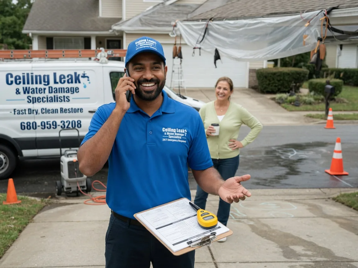 Ceiling Leak Cleanup Scotland, MD FAQs